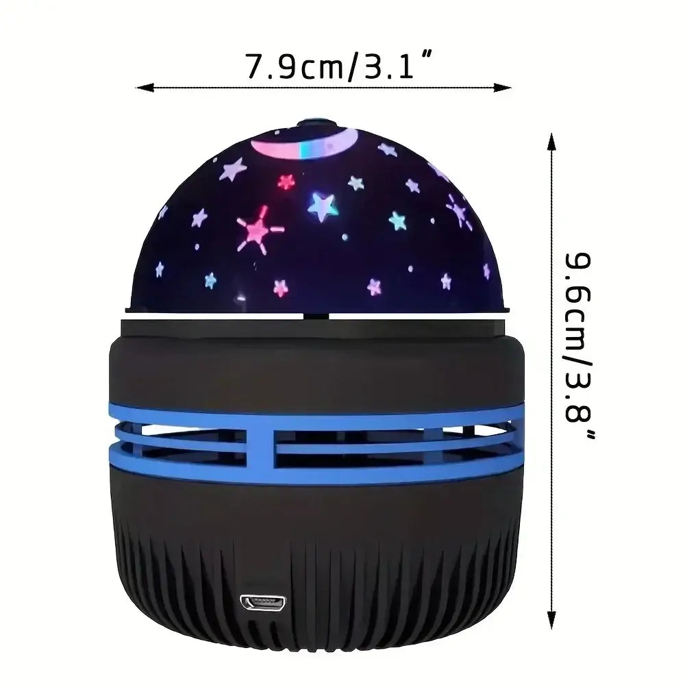 LED-Galaxie Projektor Licht mehrfarbige Fernbedienung für Schlafzimmer Dekoration Weihnachts stern Projektor Nachtlicht Neujahrs geschenk