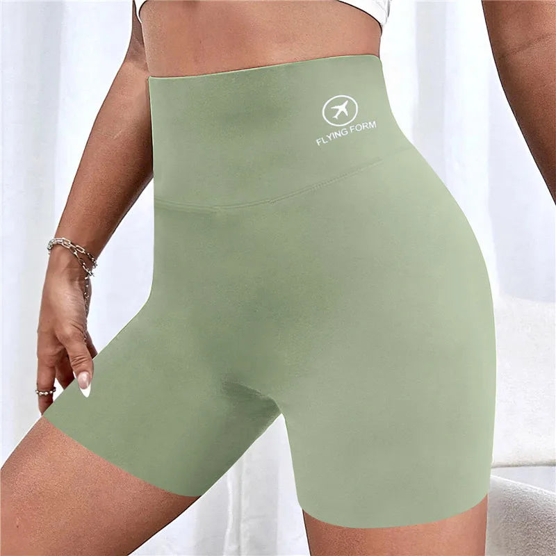 Frauen Yoga Sport Shorts Hohe Taille Fitness Shorts Casual Streetwear Kurze Hosen Weibliche Enge Shorts Für Damen Workout Hosen