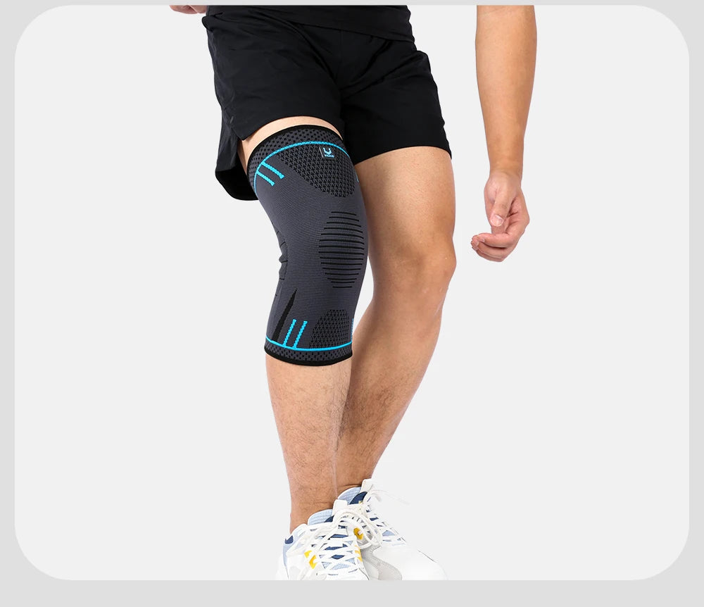 Fuxl Kompressions-Kniebandage – 1 Stück | Elastisch & Atmungsaktiv für Sport, Schmerzen & Stabilität im Knie