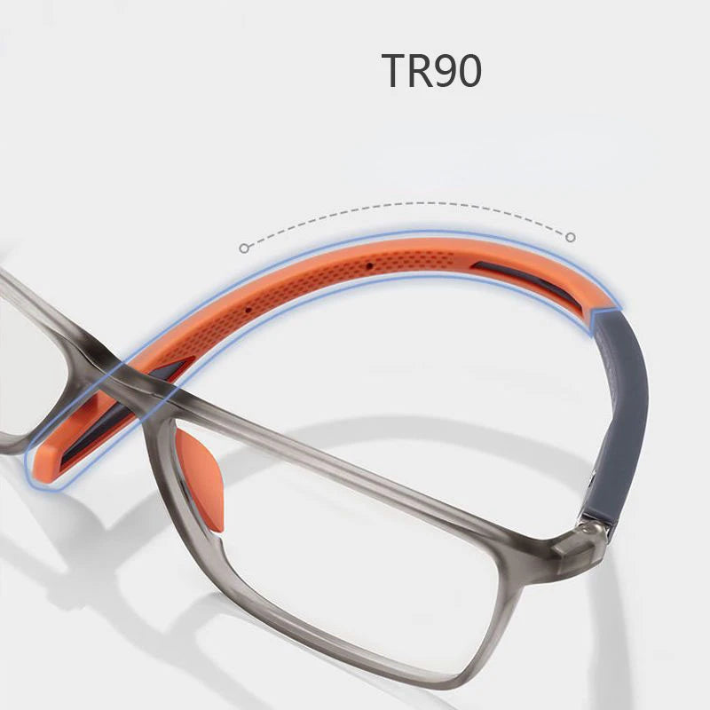 Anti-Blaulicht-Lesebrille ultraleichte tr90 Sport Presbyopie Brille Frauen Männer Fernsicht optische Brillen Dioptrien bis 4,0