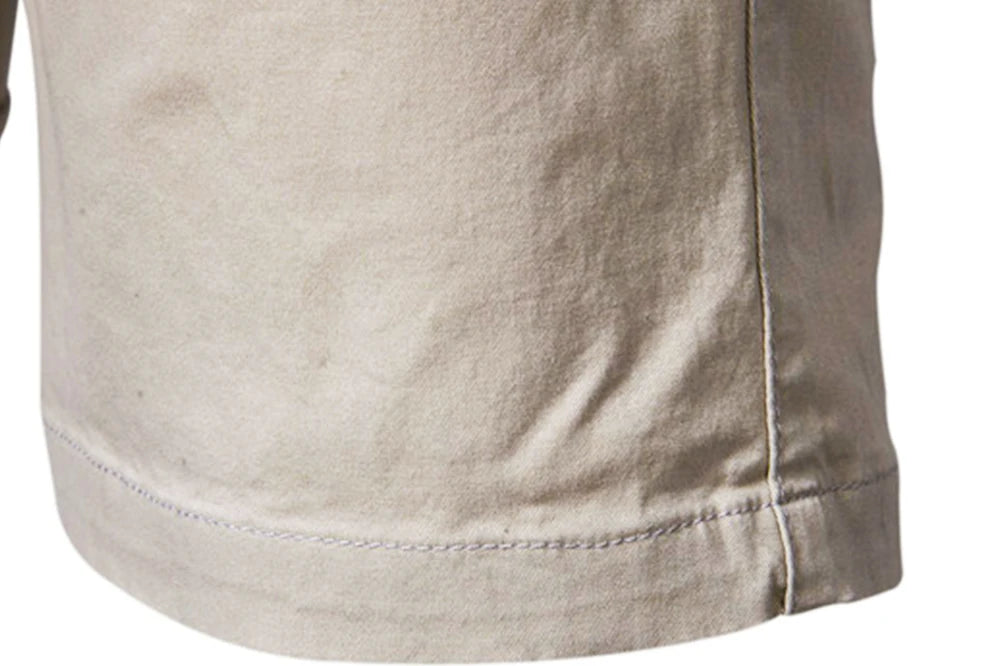 2025 neue Sommer 100% Baumwolle Solide Shorts Männer Hohe Qualität Casual Business Social Elastische Taille Männer Shorts 10 Farben Strand shorts