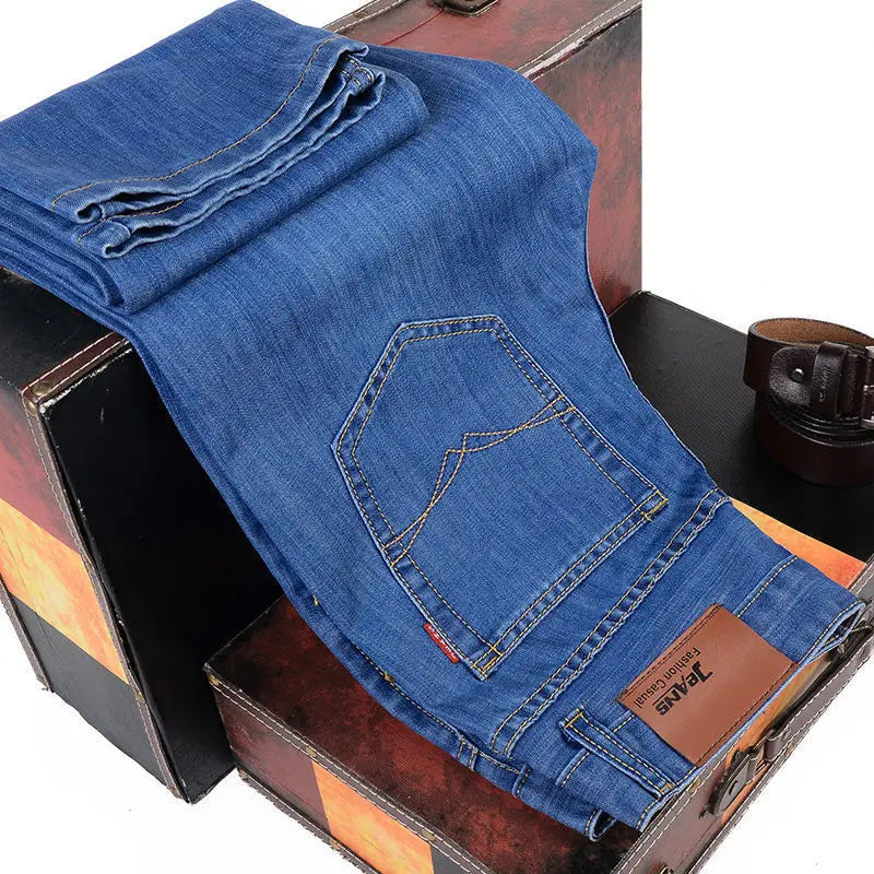 2025 Herren Stretch Jeans – Klassisch, Elastisch & Bequem | Business & Freizeit
