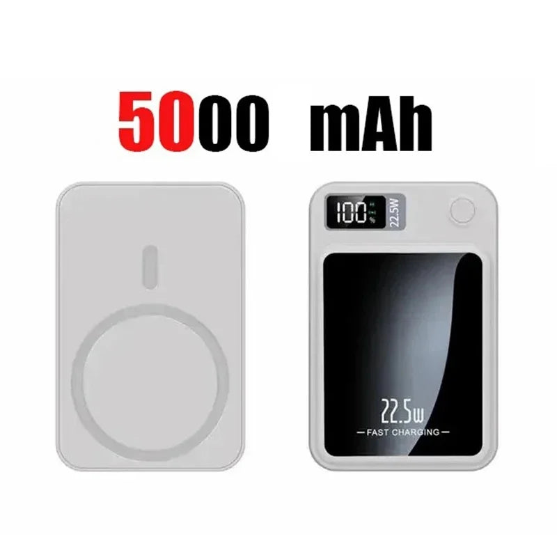 10000 mAh Drahtlose Magnetische Power Bank 22,5 W Schnelle Lade Tragbare Externe Batterie PowerBank Adapter Für iPhone Huawei Samsung