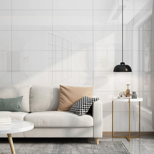 FUXL Bodenfliesen – abziehbare Heimdeko im Marmor-Look