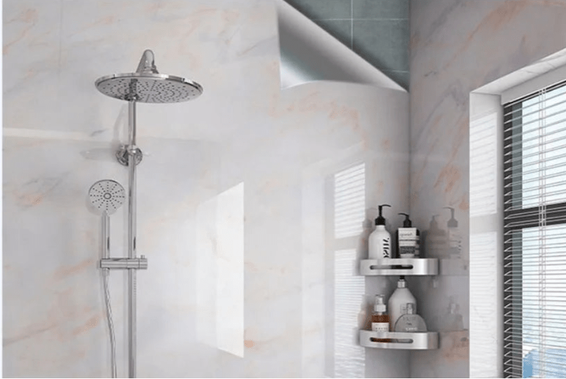 20 Meter selbstklebende Tapete für Badezimmer, wasserfeste Aufkleber, WC - Wandrenovierung, formaldehydfrei, Küchendekoration, Wandaufkleber - FUXL - Shopify