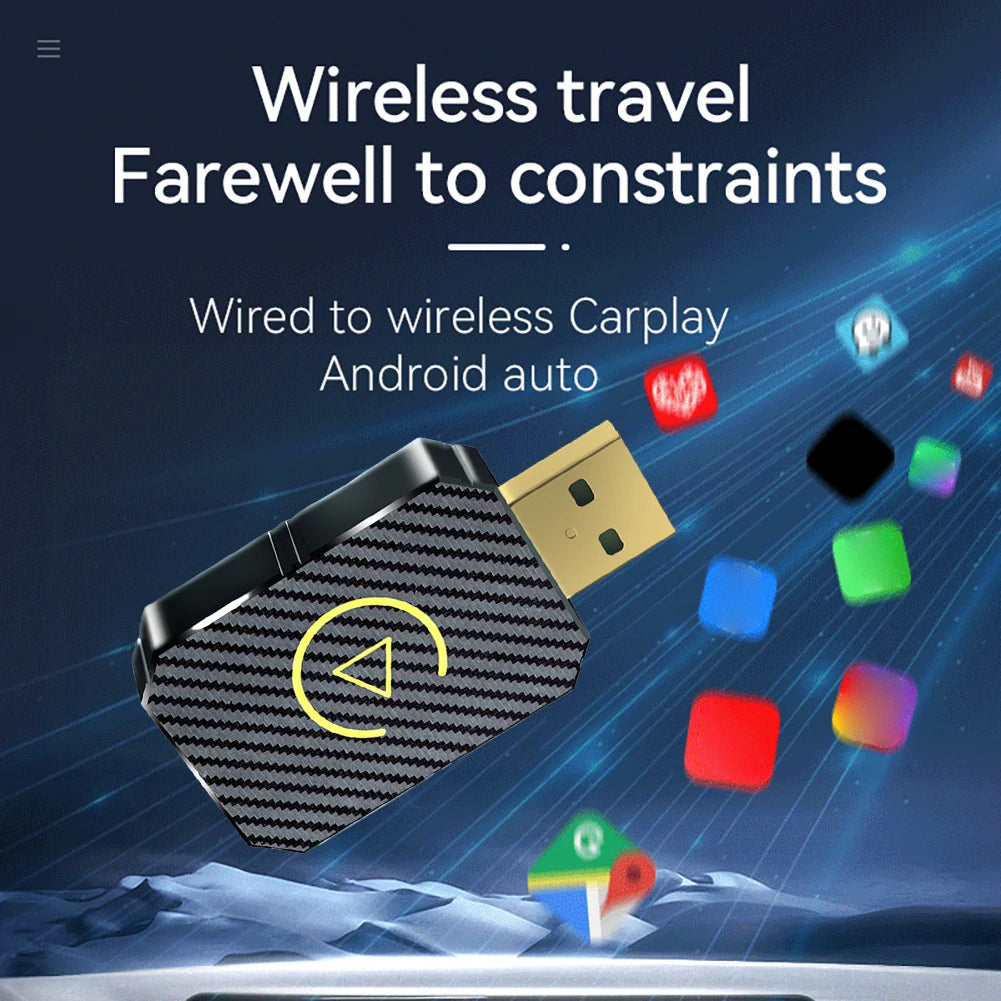 Verkabelt zu Wireless Carplay & Android Auto Wireless Adapter Bluetooth 5,0 WiFi für OEM Wired Carplay Android Auto Auto