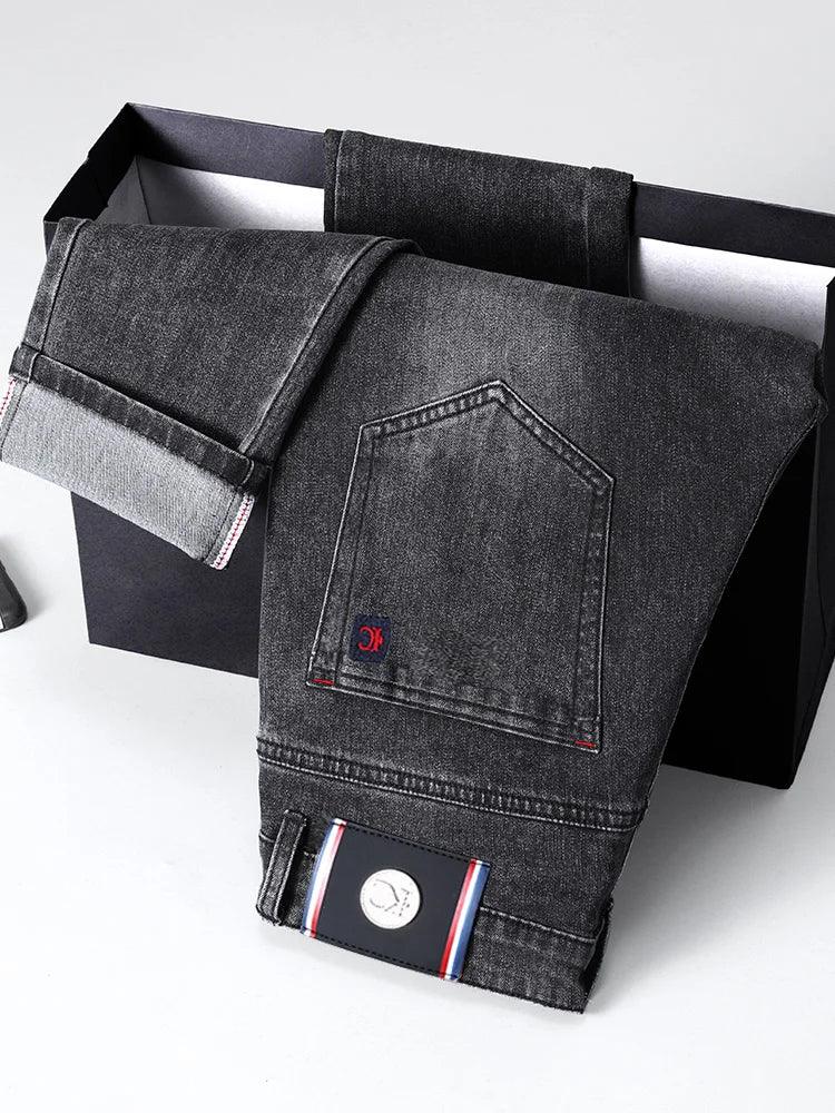 Herren Slim Fit Jeans Straight Leg - Business Casual Denim - FUXLShop