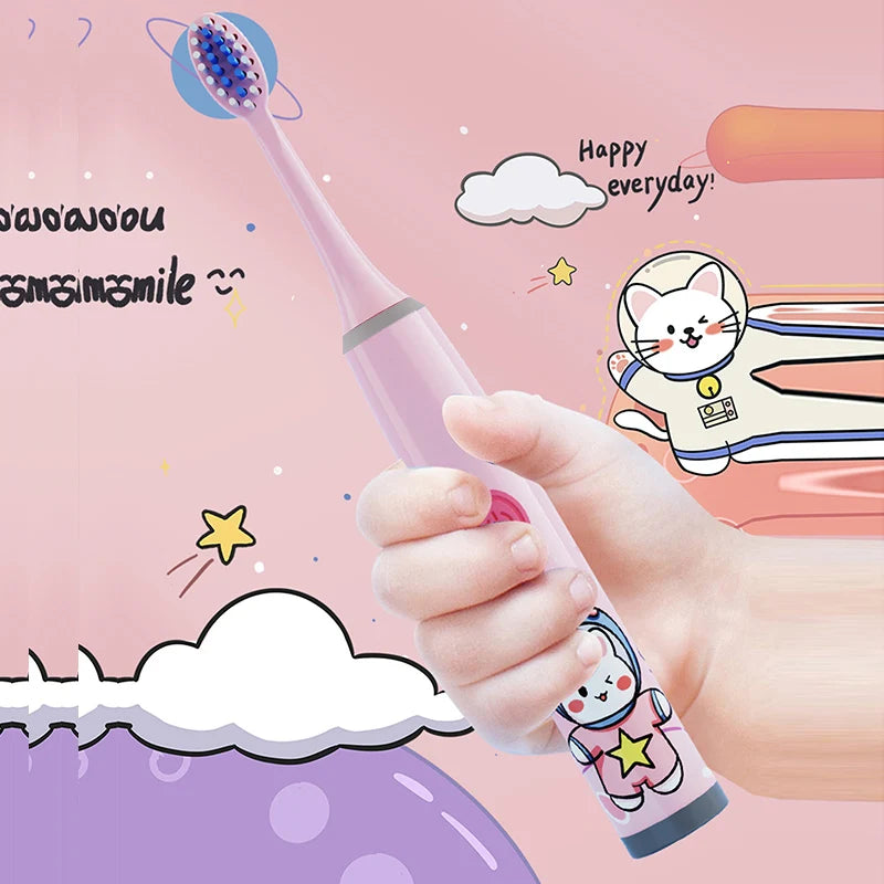 Kinder-Reinigungs bürste für weiches Haar (Batterie nicht einges ch lossen) - FUXL-Shopify