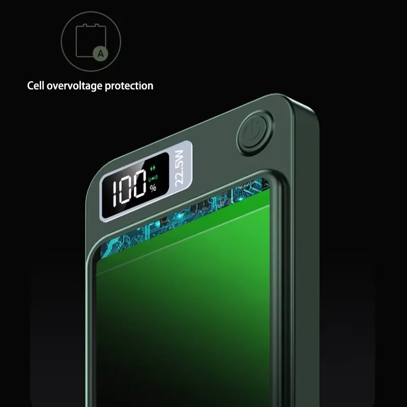 10000 mAh Drahtlose Magnetische Power Bank 22,5 W Schnelle Lade Tragbare Externe Batterie PowerBank Adapter Für iPhone Huawei Samsung