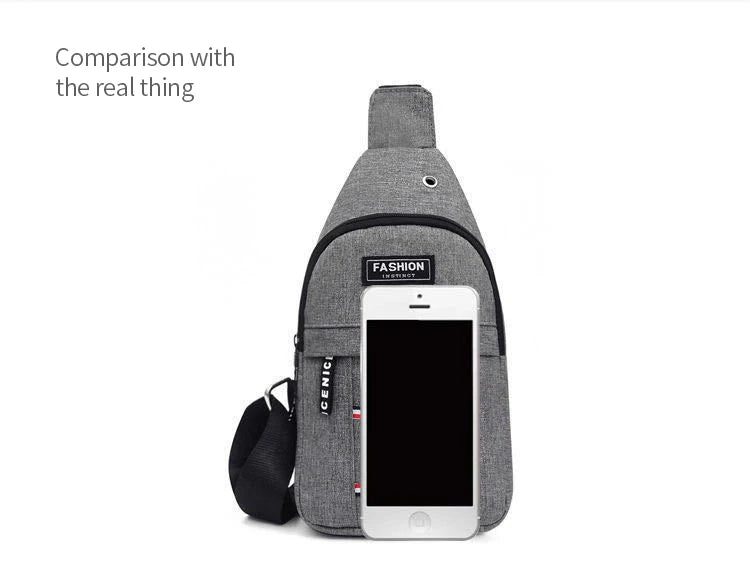 Wasserdichte Bauchtasche für Herren – Großes Fassungsvermögen, verstellbarer Gurt für Outdoor, Reisen, Laufen, Wandern & Radfahren - FUXL-Shopify
