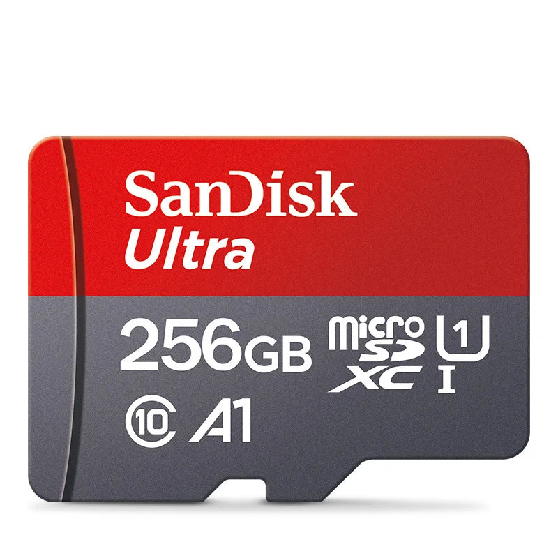 Original Sandisk Speicherkarte 256 GB 128 GB 64 GB 32 GB TF Micro SD-Karte Klasse 10 UHS-1 Flash-Karte Speicher Microsd für Smartphone PC