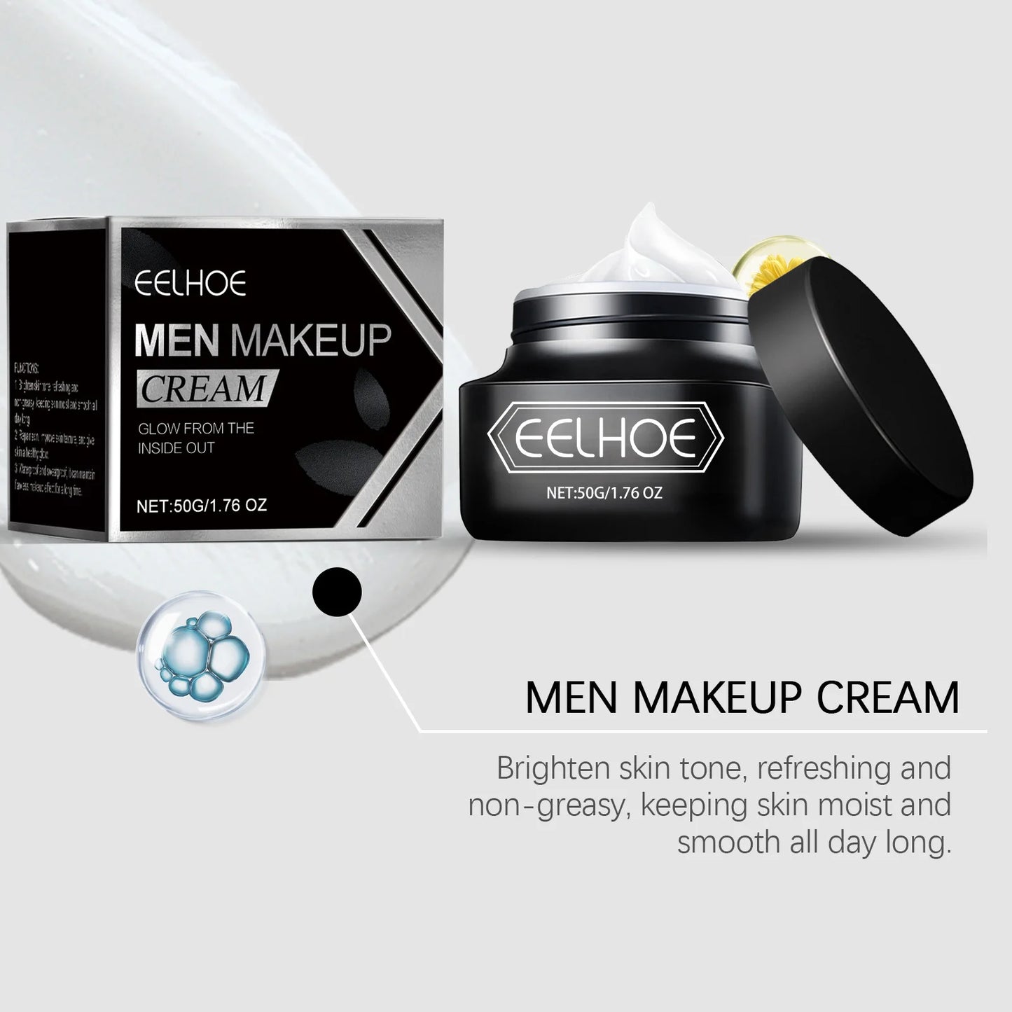 BB Cream für Männer – Langanhaltende Abdeckung & Mattierender Effekt