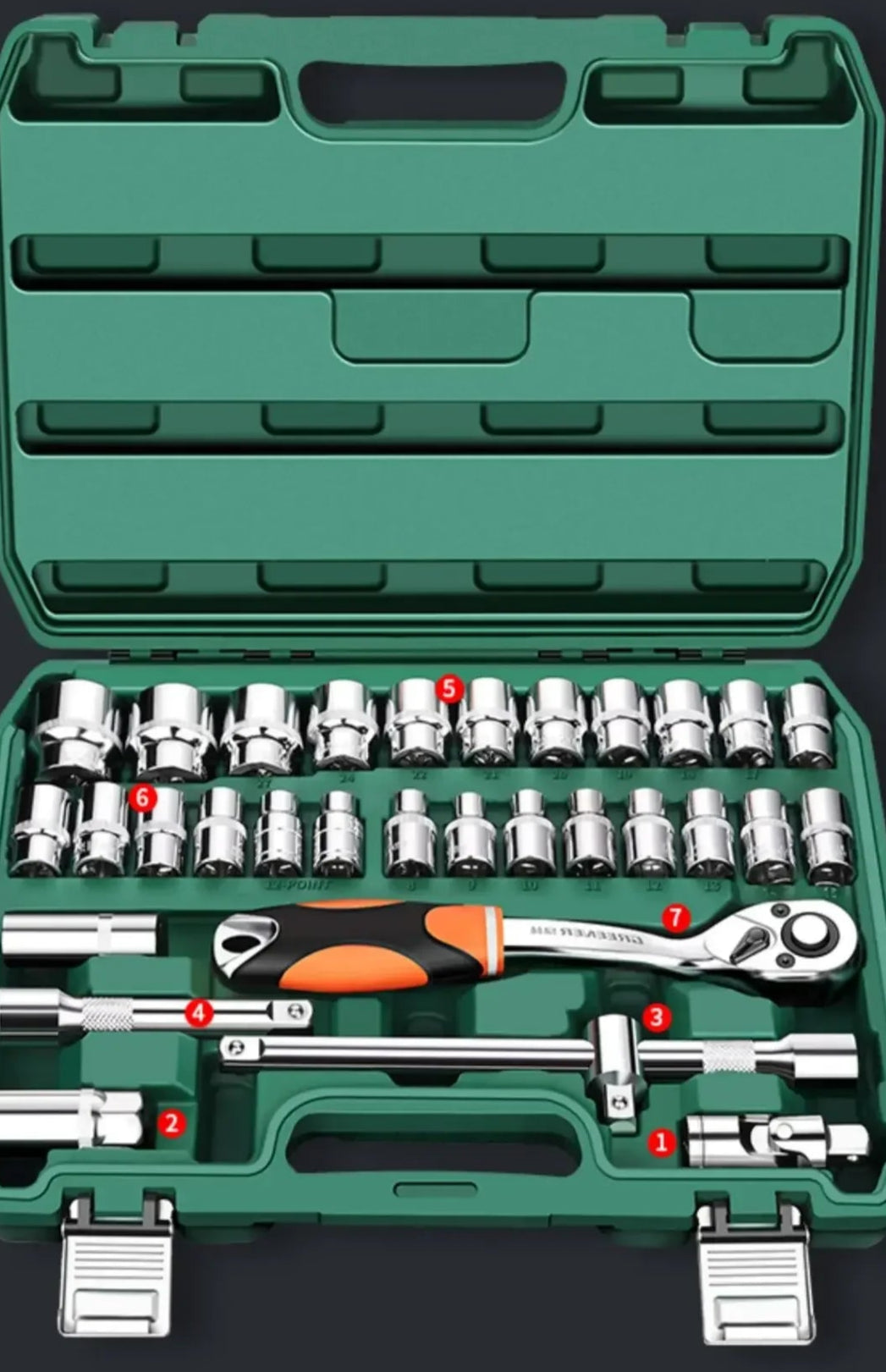 Auto Reparatur Werkzeuge Box Sets Elektriker Spanner Anti-fallen Fall Wasserdicht Stoßfest Sicherheit Teile Organizer Anti-herbst Toolbox