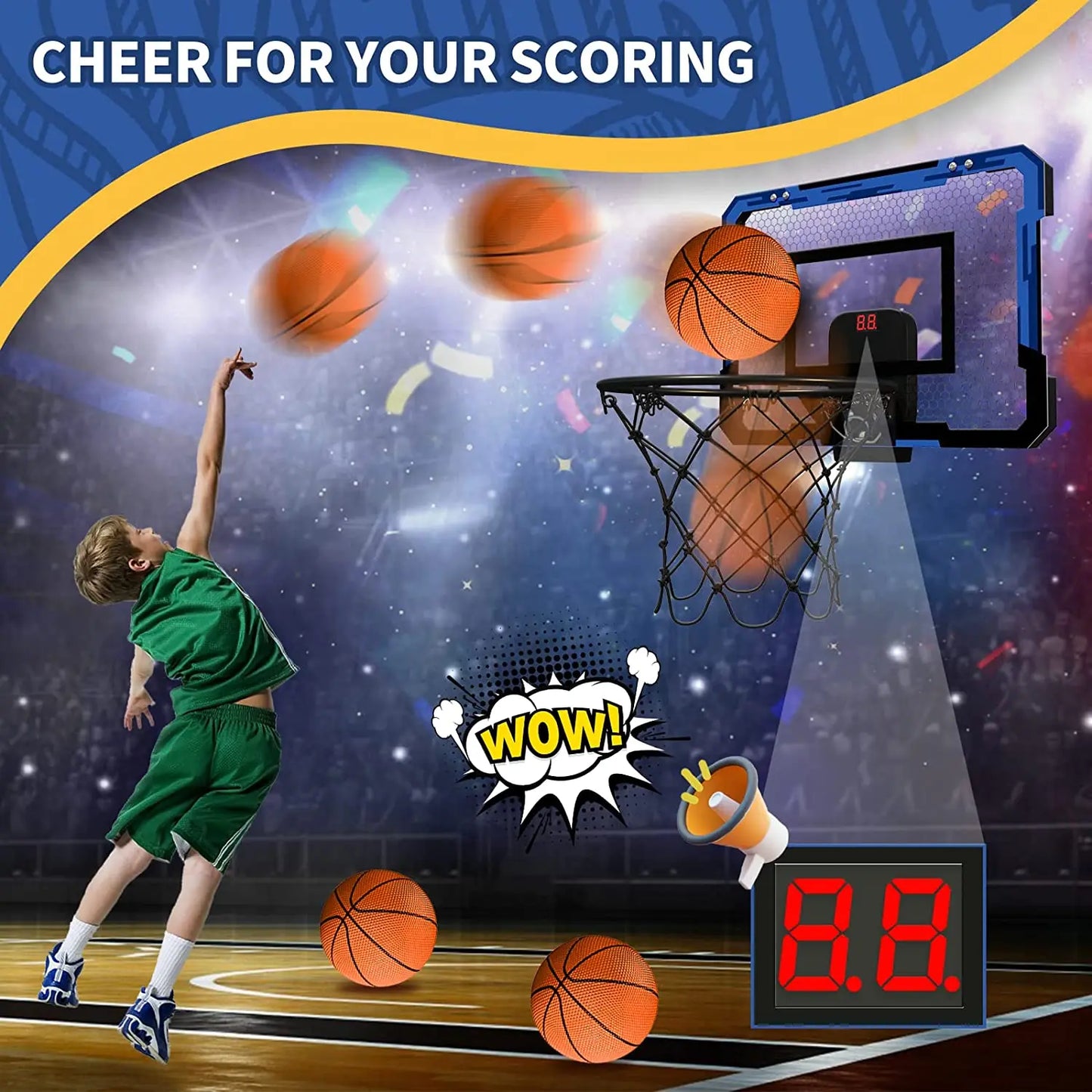 Ring Basketballkorb Wand-montiert Indoor Training Hause Kinder Basketball Spielzeug Mini Basketballkorb Set Für Kinder Spiele Im Freien