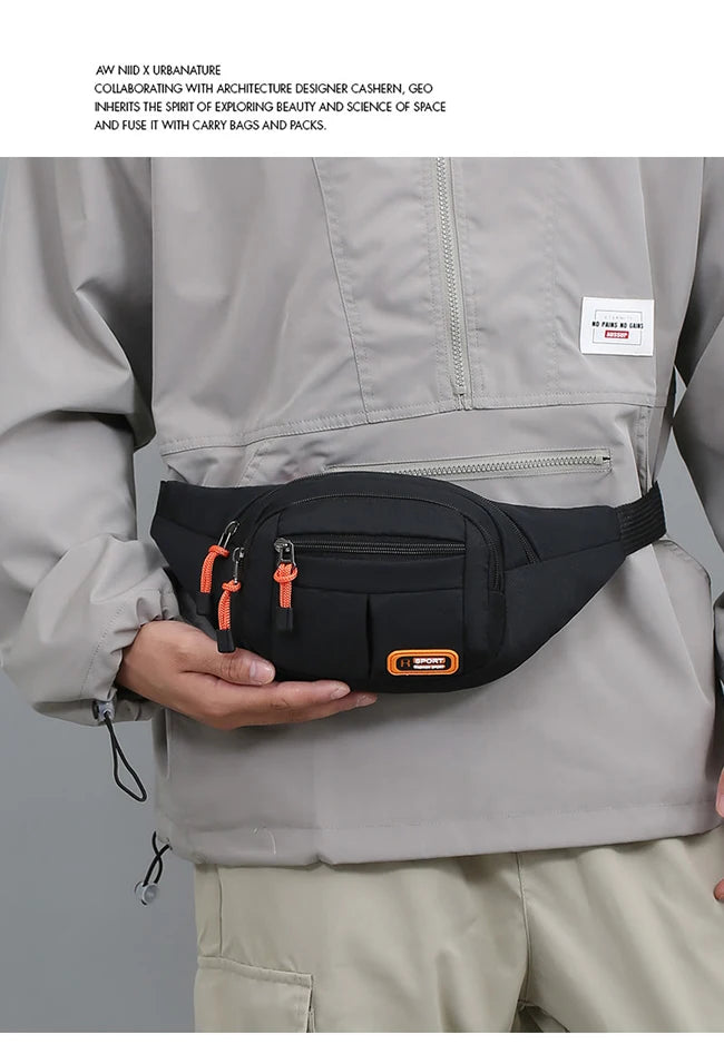 Mobile Hüfttasche für Männer und Frauen, multifunktional, großes Fassungsvermögen, spritzwassergeschützt, verschleißfest, Baustelle - FUXL-Shopify