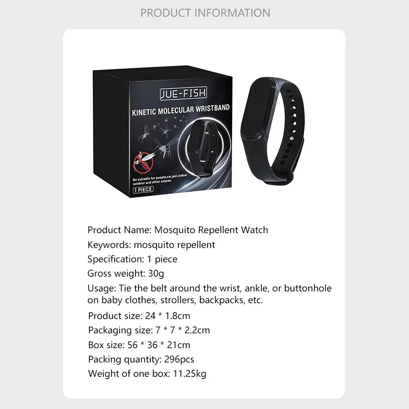 Xiaomi Mückensichere Uhr, tragbar, für Outdoor-Camping, Silikon, mückenabweisende Uhr, um Mückenstiche zu verhindern