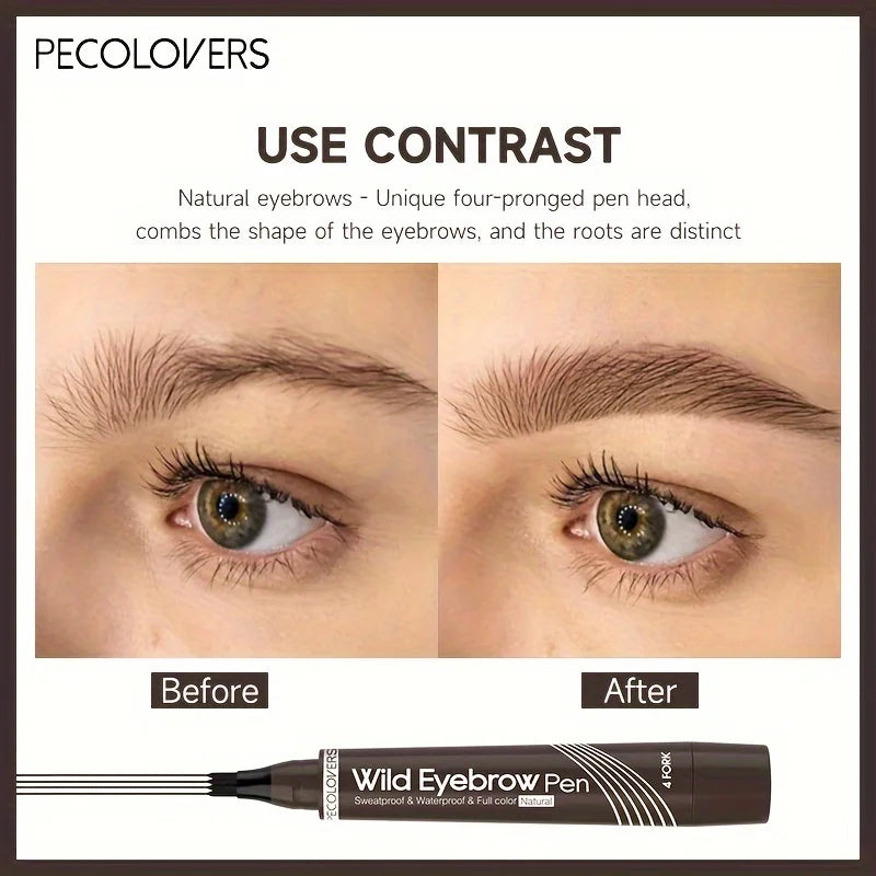 Wasserdichter Brauenstift – 4 Split Tip für natürliche Looks - FUXL-Shopify