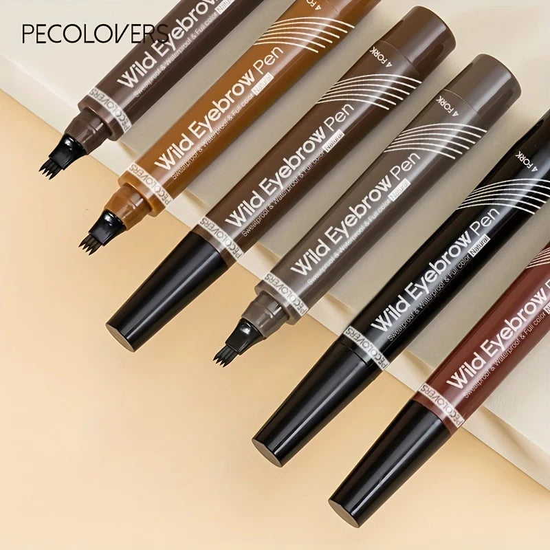 Wasserdichter Brauenstift – 4 Split Tip für natürliche Looks