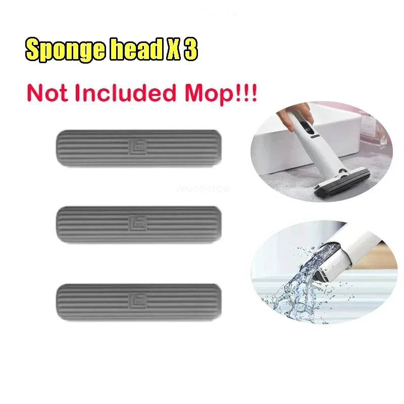 Schwamm Stroh Reinigung Kleine Reiniger Mini Mopp Leistungsstarke Squeeze Falten Hause Selbst-quetschen Boden Waschen Mops Saubere Werkzeuge