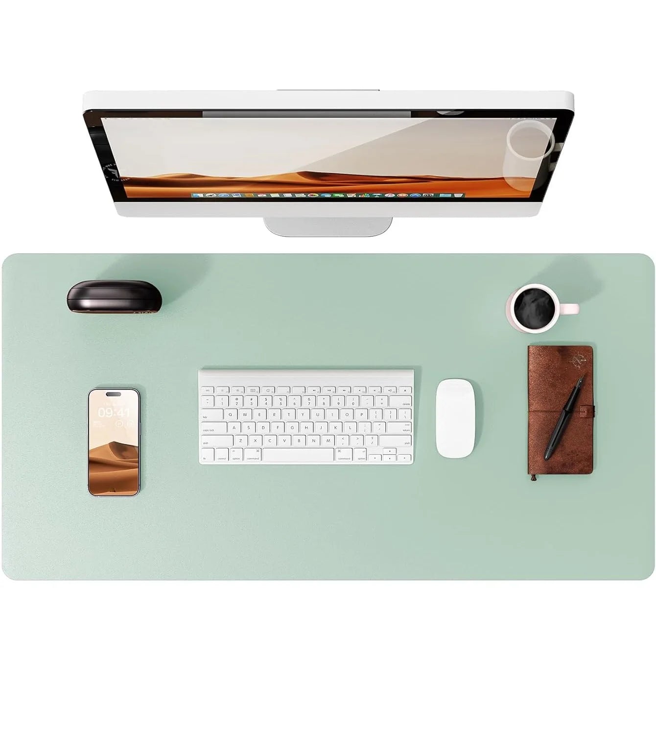 Schreibtischunterlage aus Leder | Computermatte für den Schreibtisch | Großes Mauspad und Tastaturmatte | Schreibtischschutz für das Büro - FUXL - Shopify