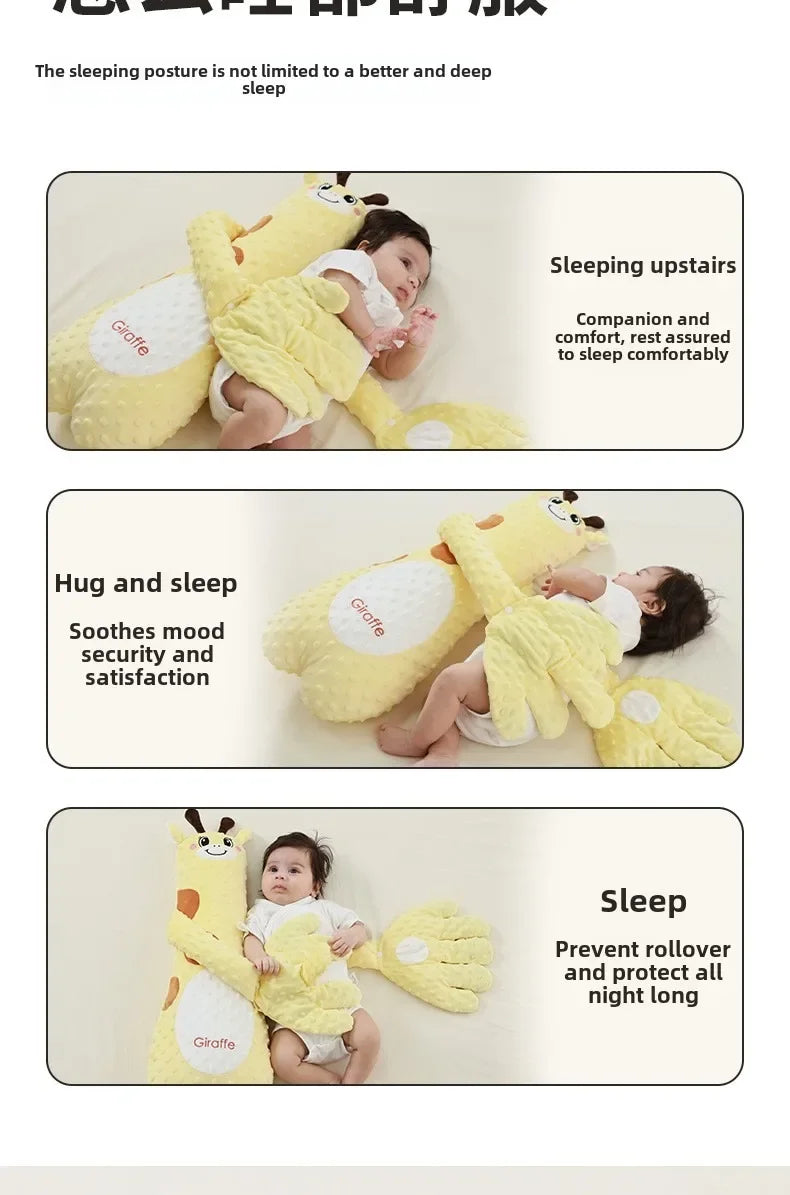 Baby-Schlafkissen mit beruhigender Palmen-Fernbedienung, elektrisches Baby-Handkissen, beruhigende Puppe, Palmenkissen für Kleinkinder