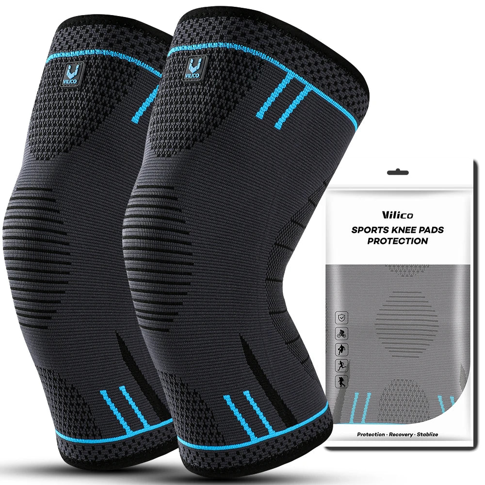Fuxl Kompressions-Kniebandage – 1 Stück | Elastisch & Atmungsaktiv für Sport, Schmerzen & Stabilität im Knie
