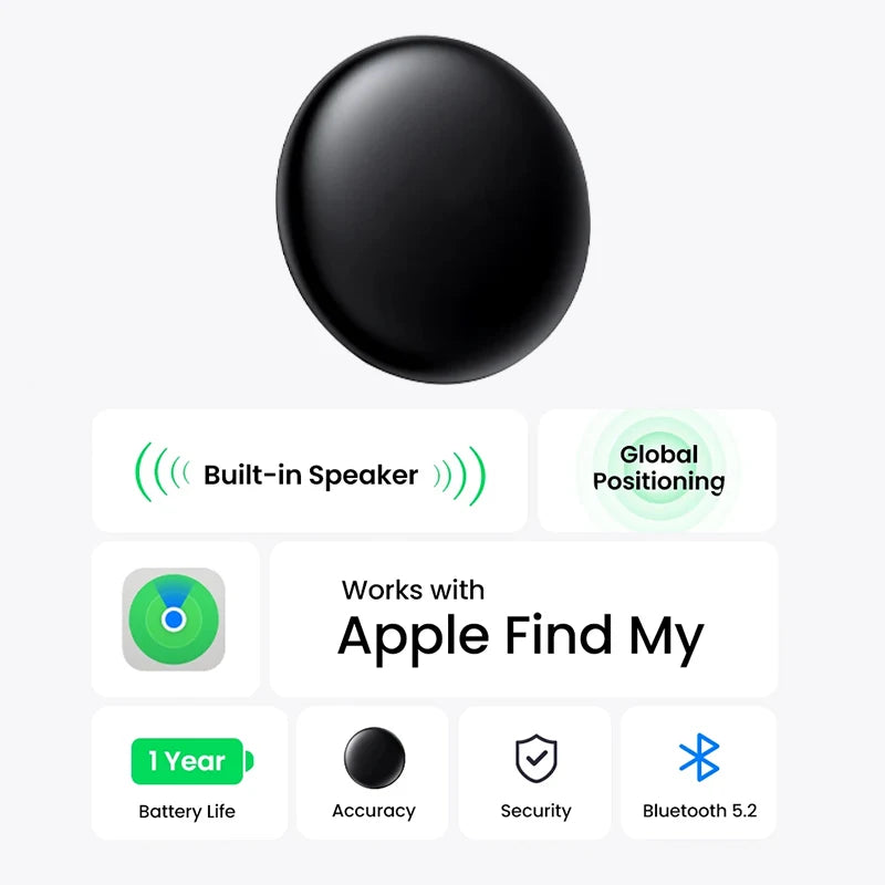 4/3/2/1 Pack Anti-Lose Tracker für Apple Airtag Ersatz über Find My Bluetooth GPS Tracker für Gepäck IOS MFi Key Finder