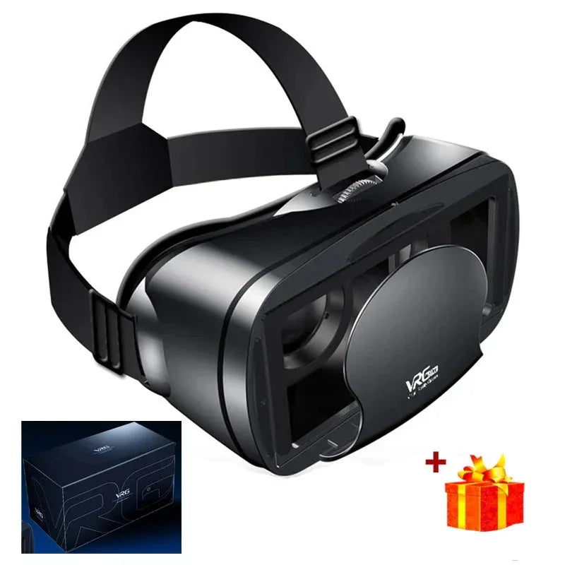Virtual Reality 3D VR Headset mit Controllern – Smartphone VR Brille 7 Zoll - FUXLShop