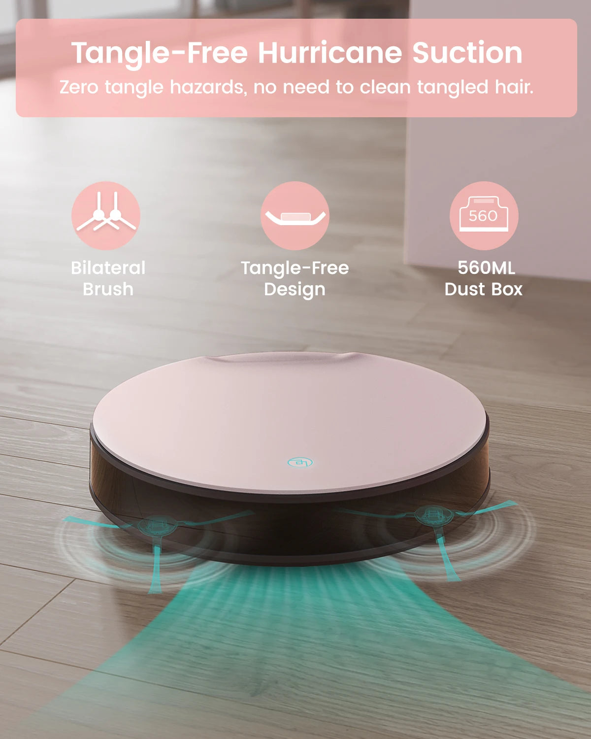 Lefant N1 Roboter Staubsauger – 4500PA Saugkraft, HEPA-Filter, 165 Min Laufzeit, App-Steuerung, Gyro-Navigation - FUXL-Shopify