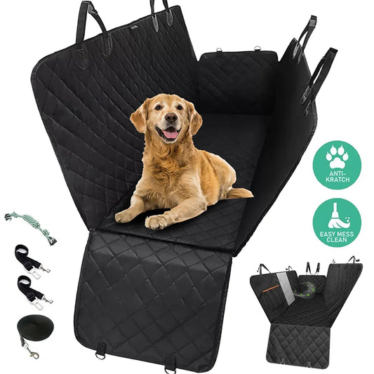 Hund Auto Sitz Abdeckung Haustier Fahrzeug Hängematte Wasserdichte Haustier Hund Reise Matte Wasserdichte Auto Hinten Rücksitz Schutz Matte - FUXL-Shopify