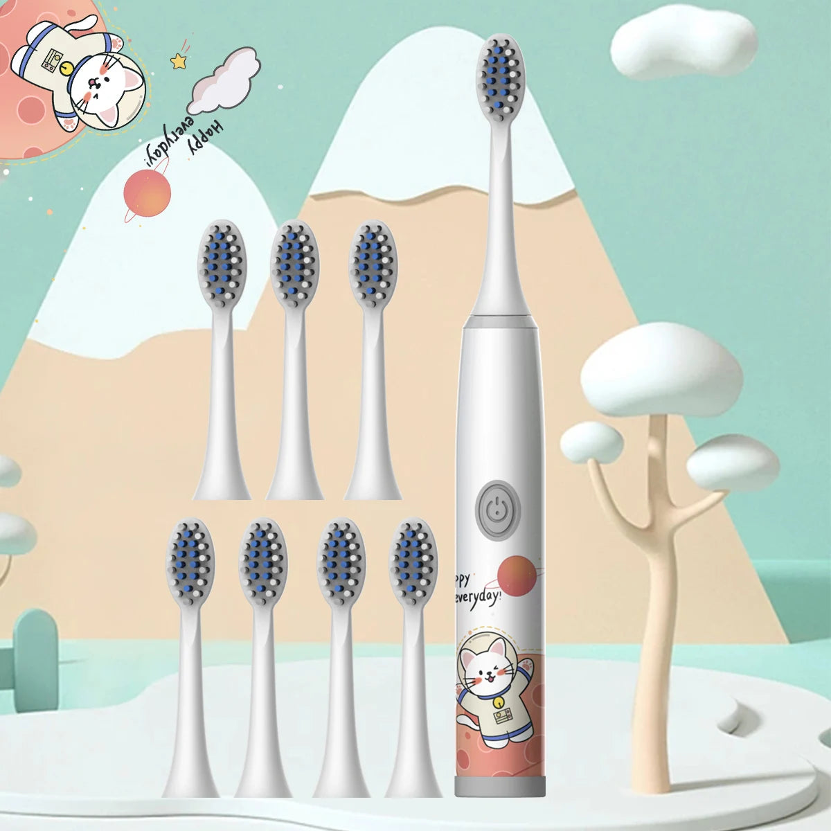 Kinder-Reinigungs bürste für weiches Haar (Batterie nicht einges ch lossen) - FUXL-Shopify