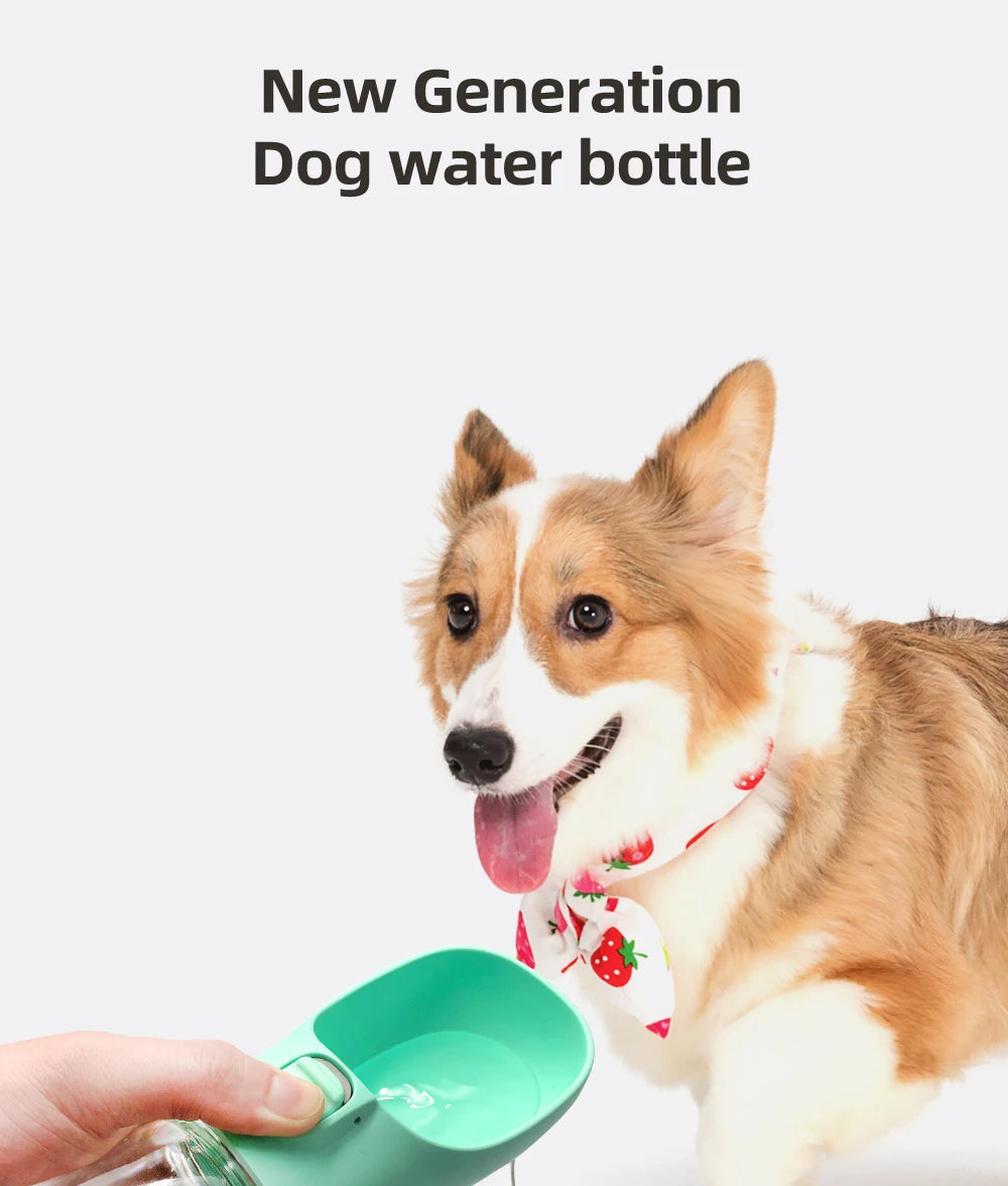Holapet Hundenapf Trinkflasche – Auslaufsicherer Outdoor-Wasserspender für Hunde & Katzen - FUXL-Shopify