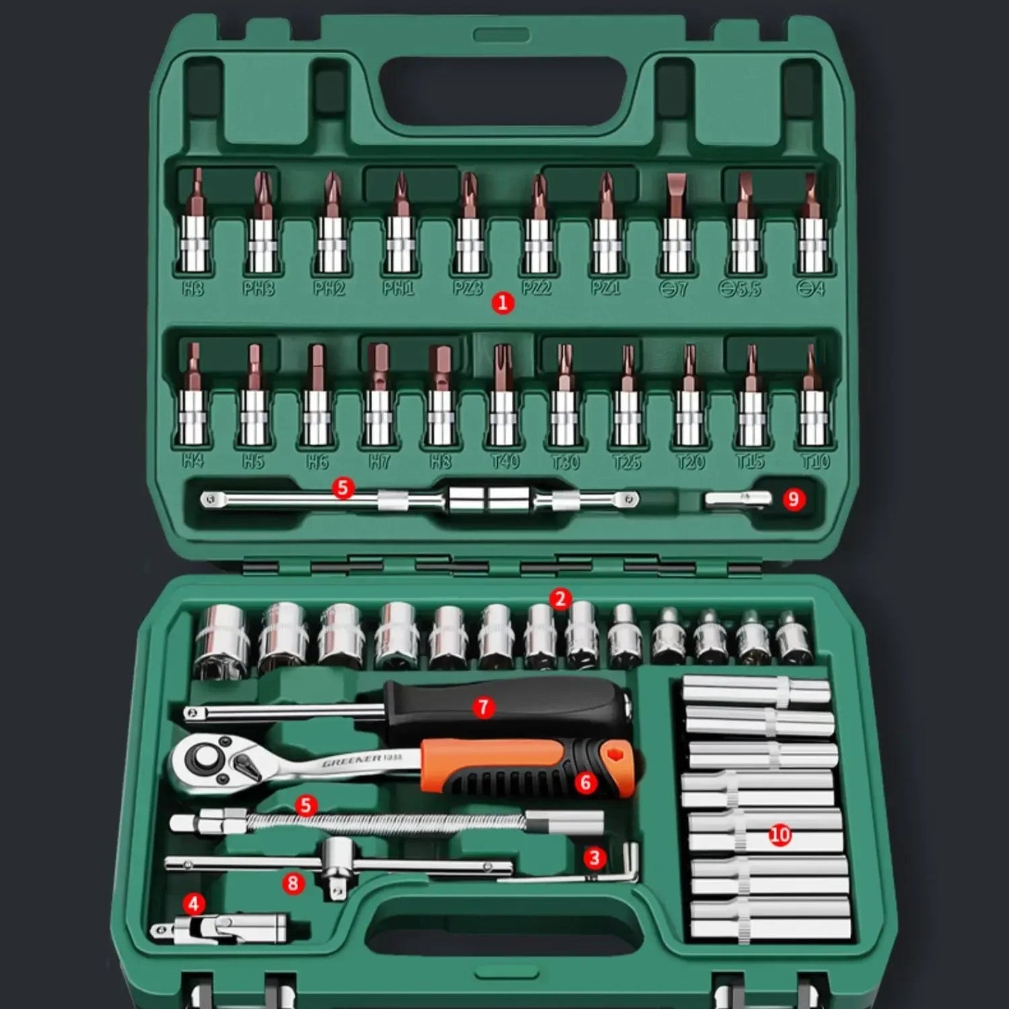 Auto Reparatur Werkzeuge Box Sets Elektriker Spanner Anti-fallen Fall Wasserdicht Stoßfest Sicherheit Teile Organizer Anti-herbst Toolbox