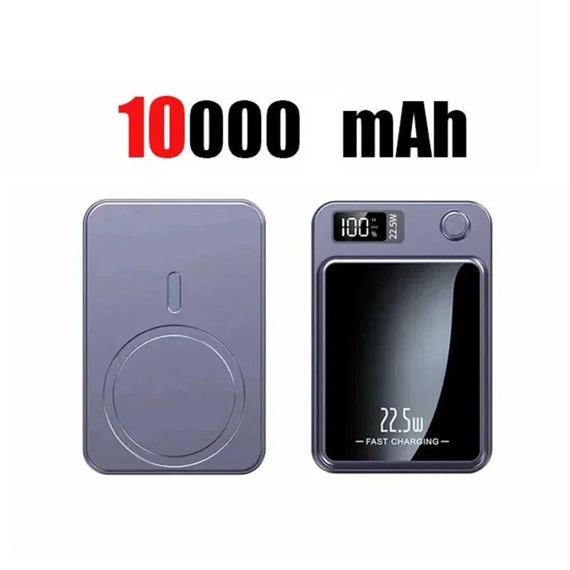 10000 mAh Drahtlose Magnetische Power Bank 22,5 W Schnelle Lade Tragbare Externe Batterie PowerBank Adapter Für iPhone Huawei Samsung