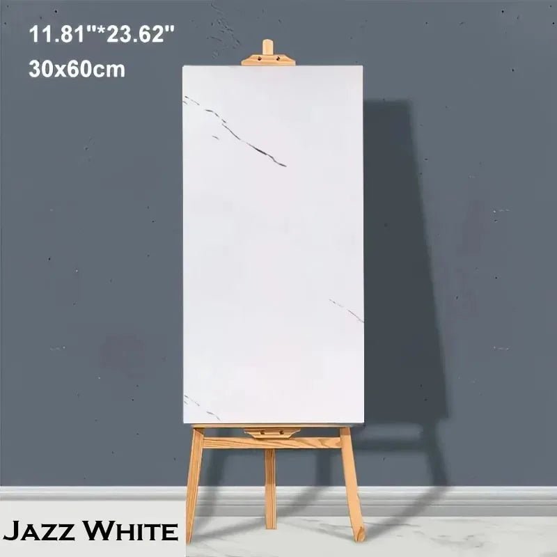 10–20 Stück 30 x 60 cm selbstklebende Marmor - PVC - Bodenfliesen, wasserdicht, abziehbarer Wandaufkleber, Küche, Badezimmer, abnehmbare Heimdekoration - FUXL - Shopify