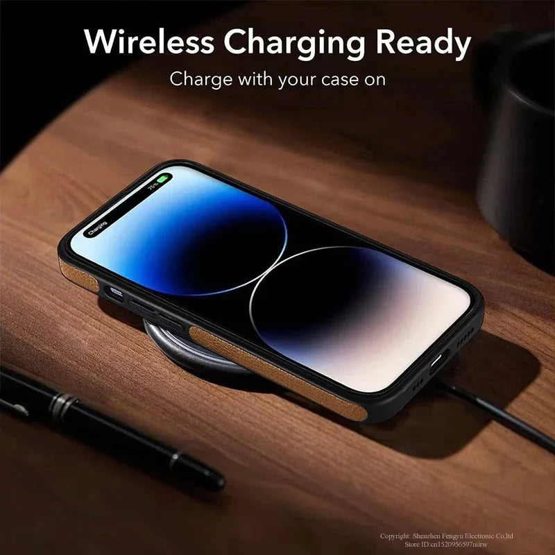 Luxus PU Leder Handyhülle mit Standfuß für iPhone