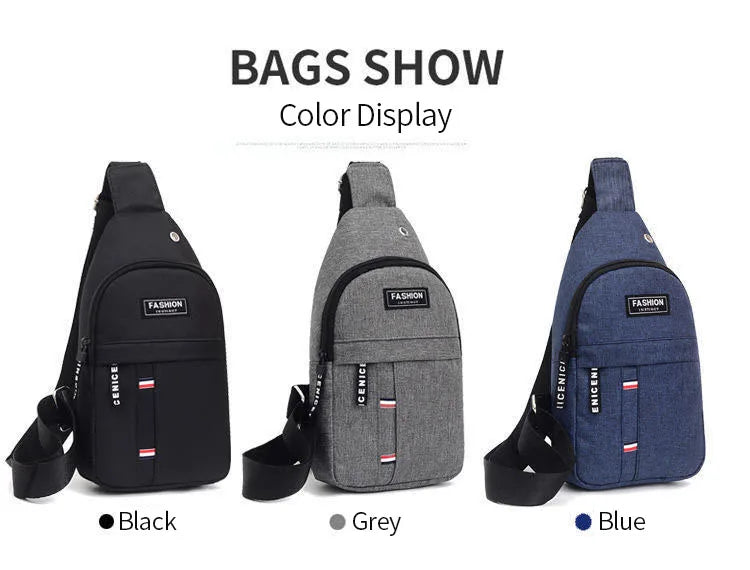 Wasserdichte Bauchtasche für Herren – Großes Fassungsvermögen, verstellbarer Gurt für Outdoor, Reisen, Laufen, Wandern & Radfahren