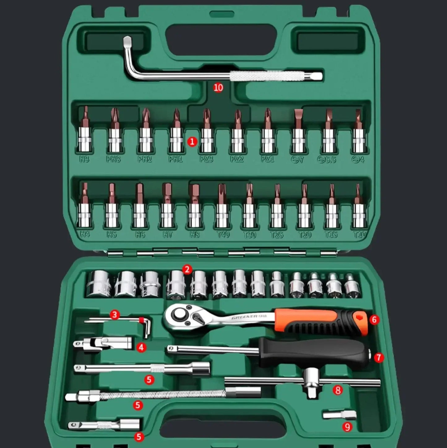 Auto Reparatur Werkzeuge Box Sets Elektriker Spanner Anti-fallen Fall Wasserdicht Stoßfest Sicherheit Teile Organizer Anti-herbst Toolbox