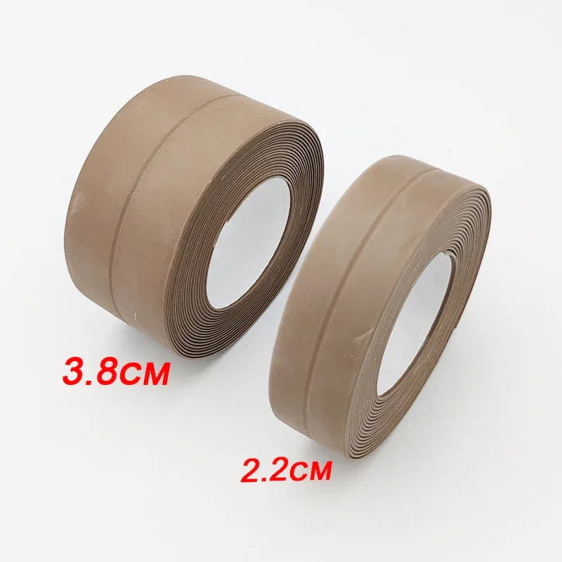 Selbstklebendes PVC-Dichtungsband 3,2m – Wasserdicht für Bad, Dusche & Küche