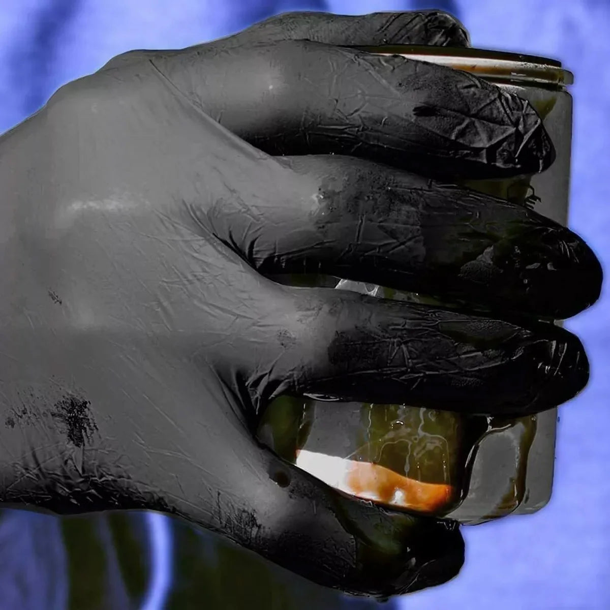 Schwarze Einmal-Handschuhe – Latexfrei für Küche & Industrie
