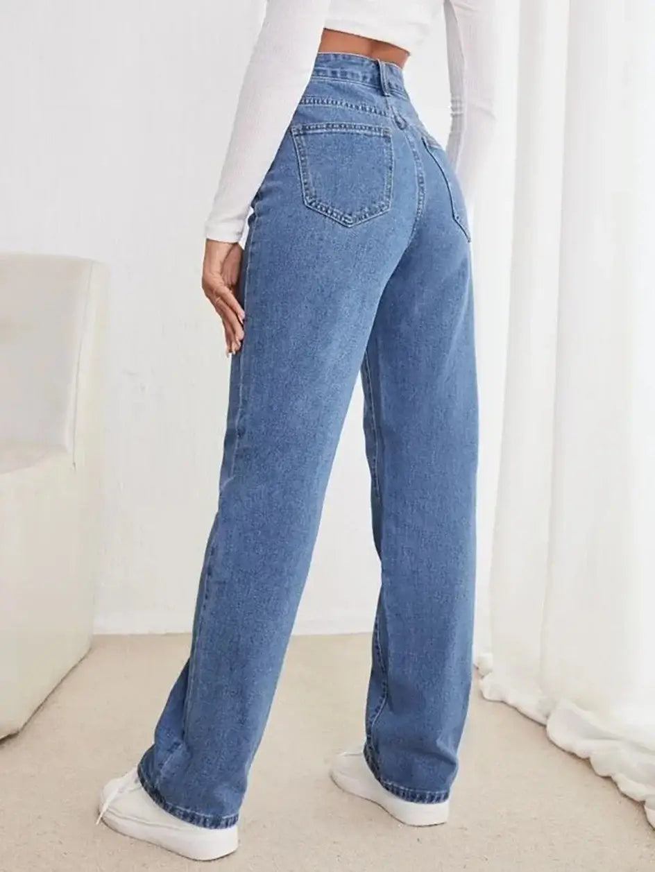 Damenjeans, – Damenjeans, lockere, schlankmachende... - FUXLShop
