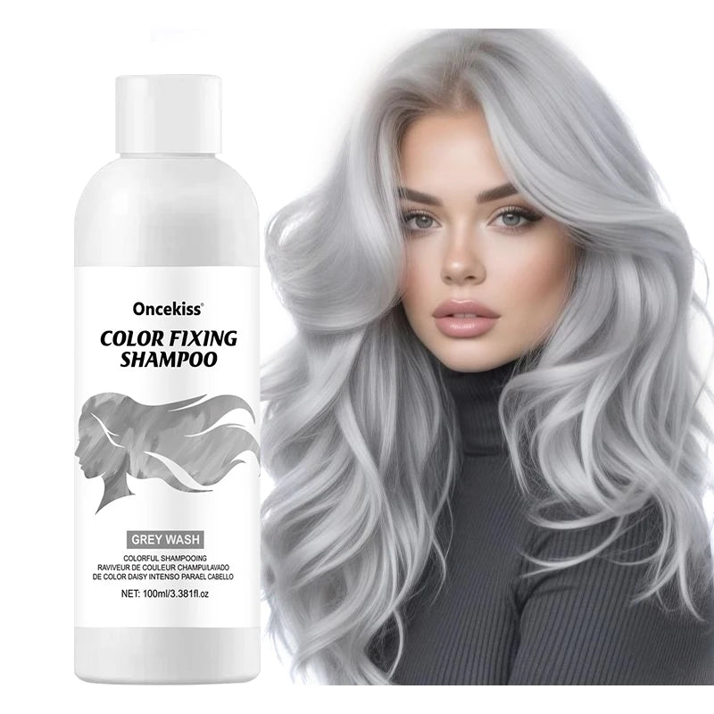 Farbglanz-Shampoo – Unsichtbare Pflege für semi-permanente Colorationen, schützt Kopfhaut & fixiert die Farbe mit reichhaltigem Schaum