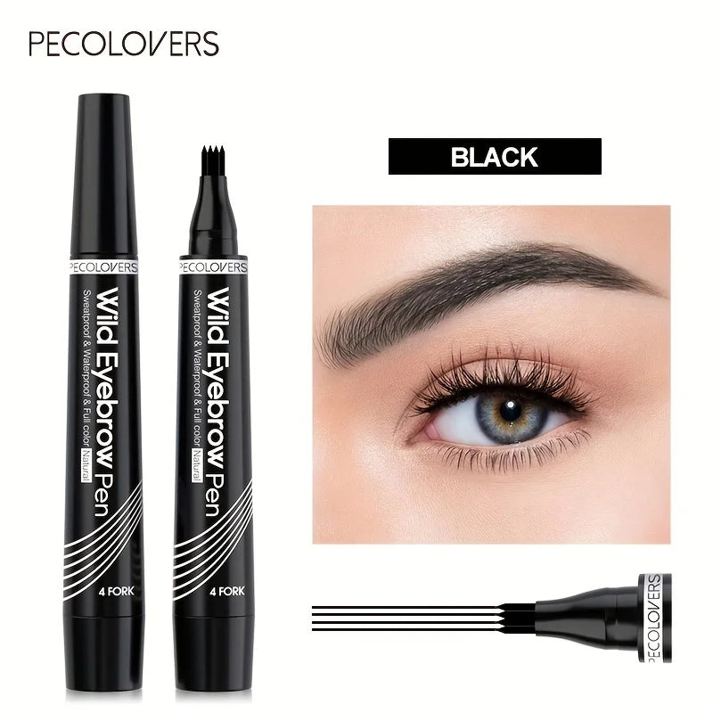 Wasserdichter Brauenstift – 4 Split Tip für natürliche Looks
