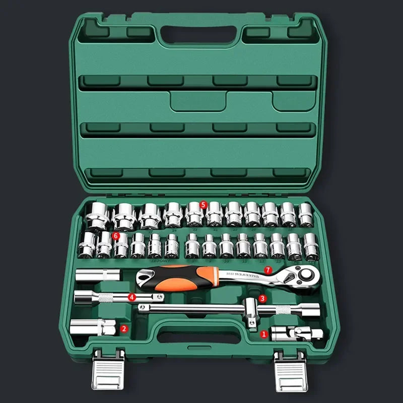 Auto Reparatur Werkzeuge Box Sets Elektriker Spanner Anti-fallen Fall Wasserdicht Stoßfest Sicherheit Teile Organizer Anti-herbst Toolbox