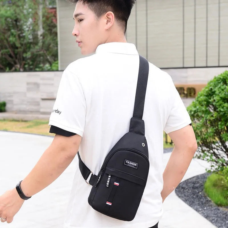 Wasserdichte Bauchtasche für Herren – Großes Fassungsvermögen, verstellbarer Gurt für Outdoor, Reisen, Laufen, Wandern & Radfahren