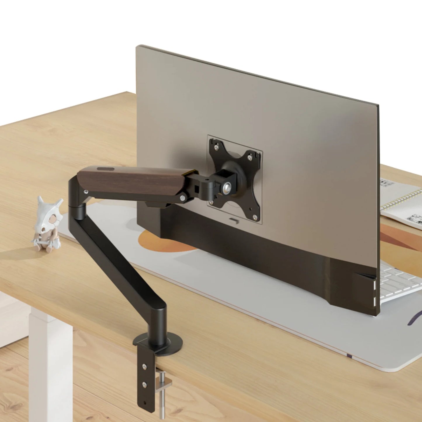 HILLPORT 17-34" Desktop Monitor Arm Halter Gas Frühling Full Motion Mount Strut LCD LED TV Halterung Ständer PC Soport Unterstützung M5