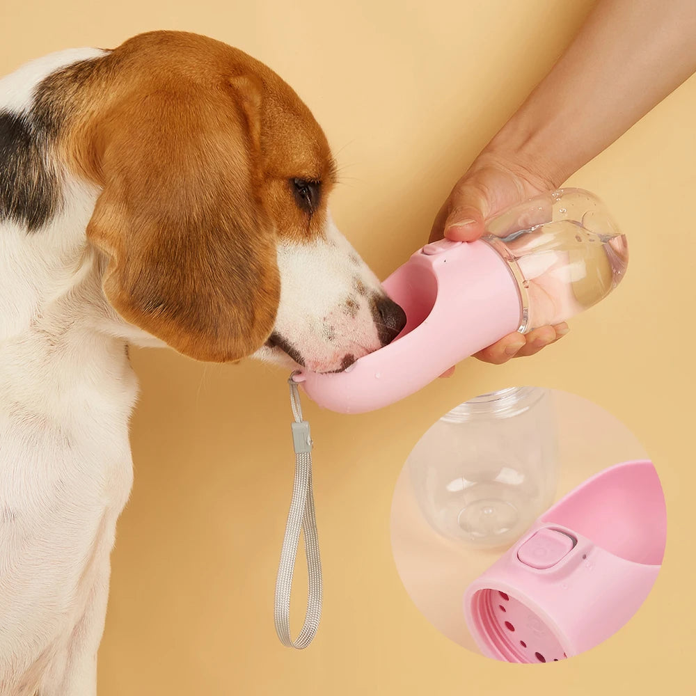 Holapet Hundenapf Trinkflasche – Auslaufsicherer Outdoor-Wasserspender für Hunde & Katzen - FUXL-Shopify