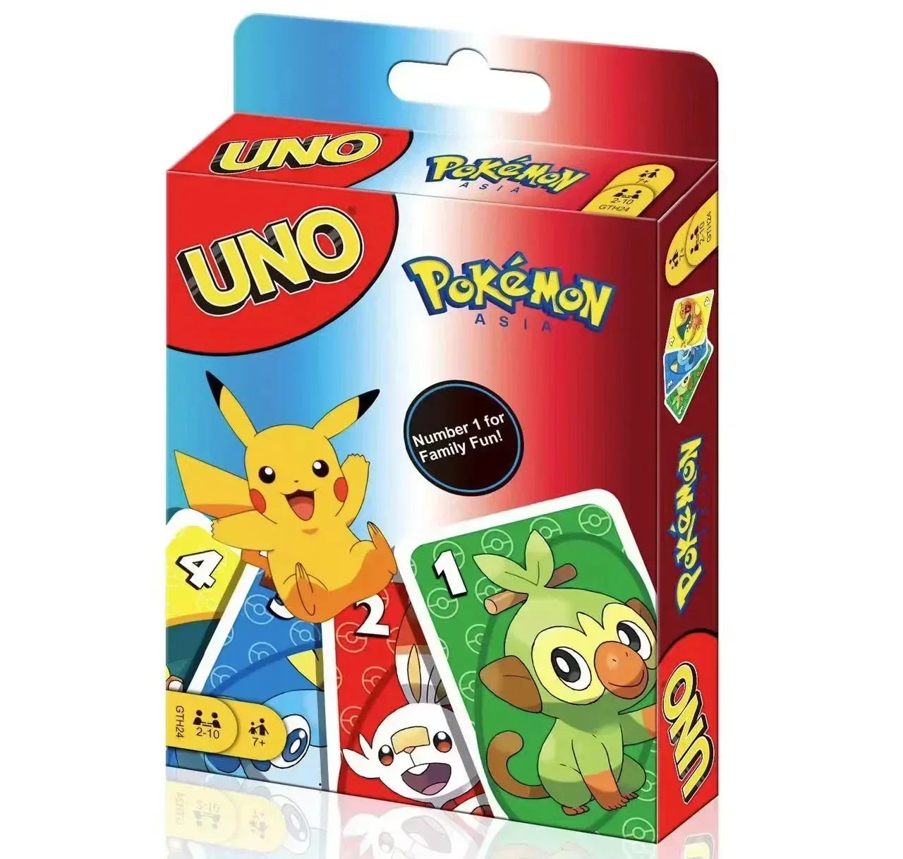 UNO FLIP! Pokemon Brettspiel Anime Cartoon Pikachu Figur Muster Familie Lustige Unterhaltung uno Karten Spiele Weihnachtsgeschenke