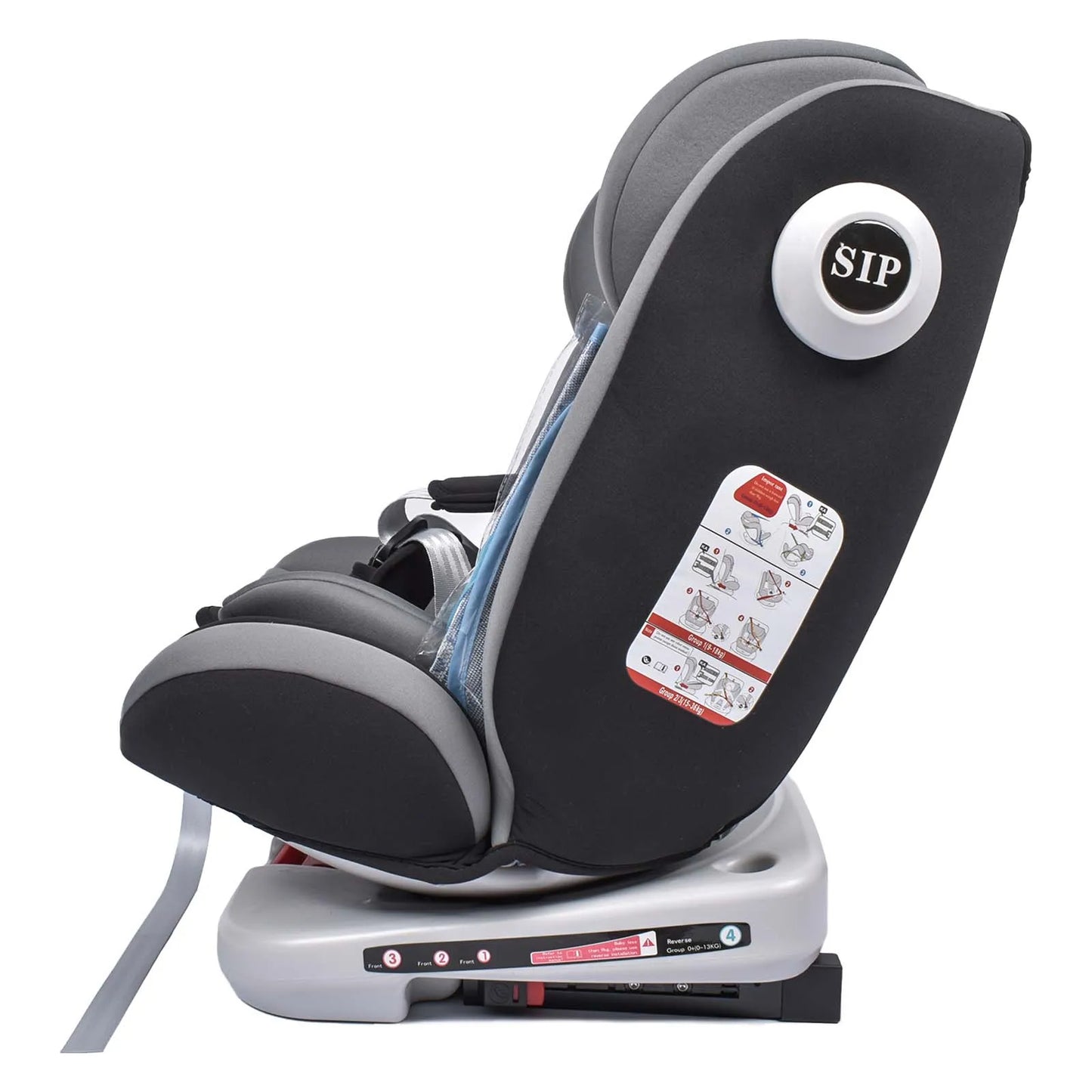 AP01 KL005 Kindersitz 360° drehbar ISOFIX 0-12 Jahre
