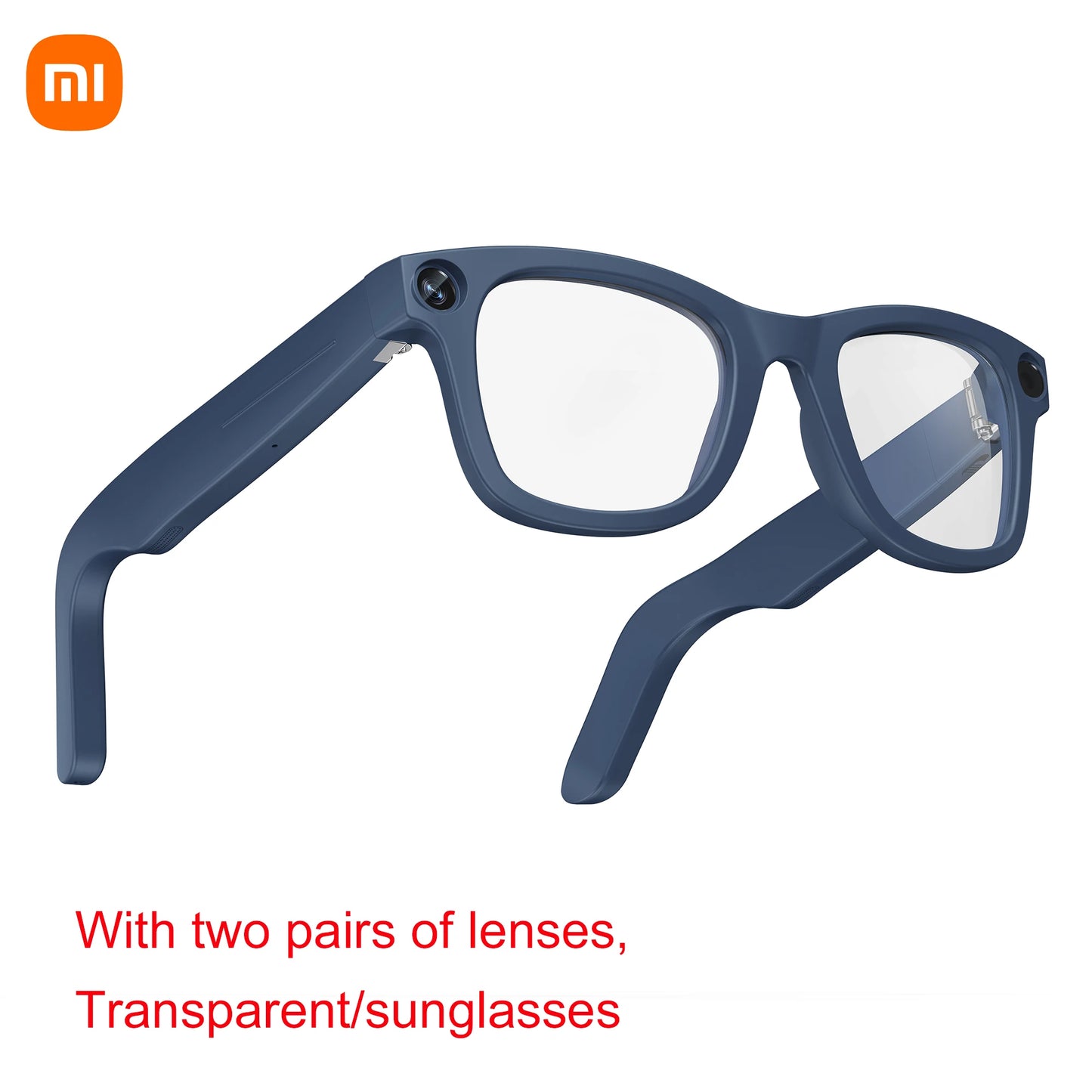 Xiaomi Mijia Smart AI Brille 800 W Pixel AI Schießen Kamera HD Foto Video Sprachanruf Übersetzung Wasserdichte Bluetooth Brille